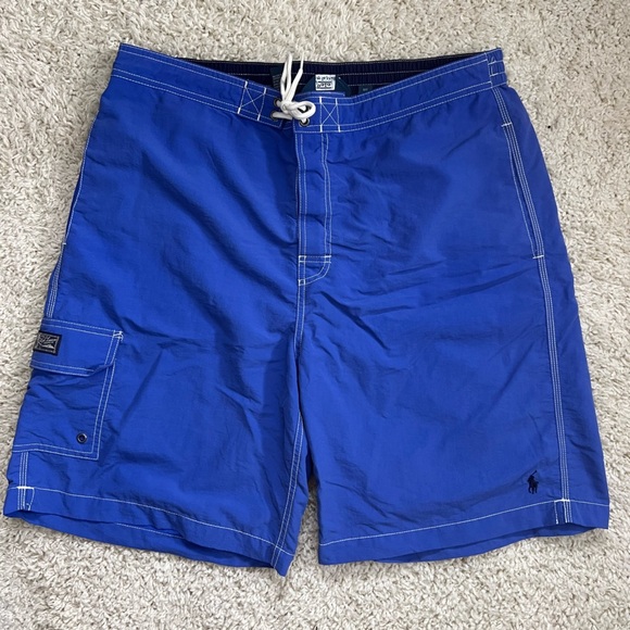Men's XL Blue Polo by Ralph Lauren Swim Shorts - Picture 1 of 6